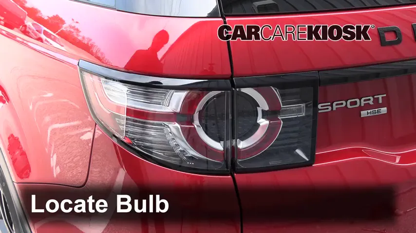 2018 Land Rover Discovery Sport HSE 2.0L 4 Cyl. Turbo Sport Utility (4 Door) Lights Reverse Light (replace bulb)